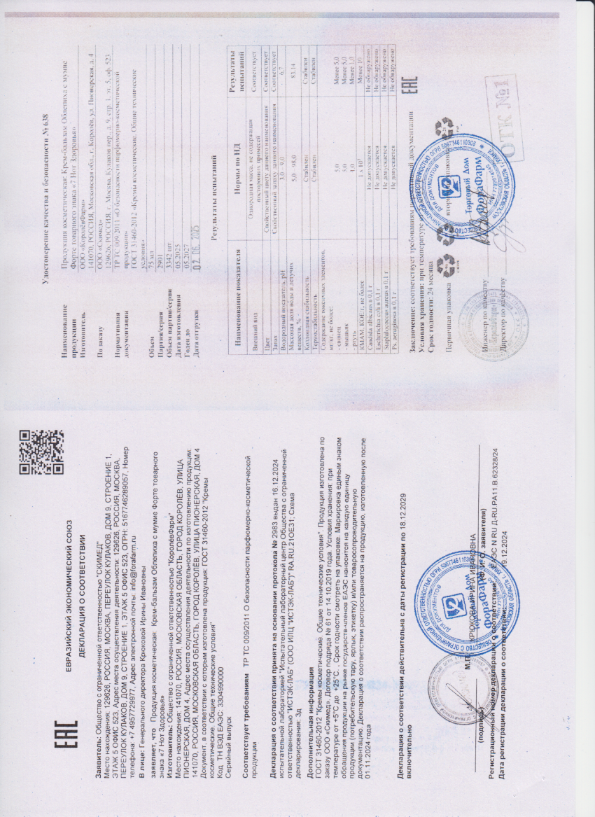 Паспорт №052025